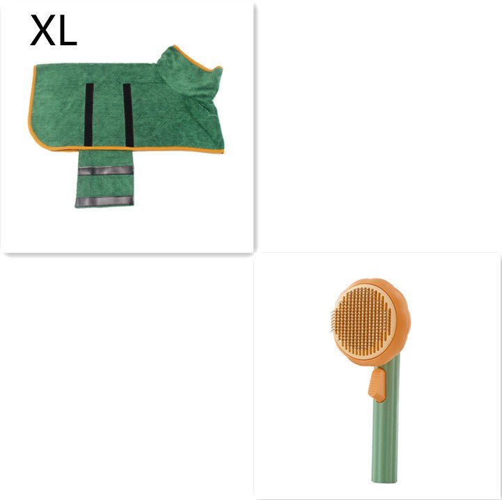 Cat & Dog Deshedding Grooming Brush - Sixin1