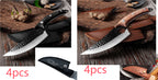 Small Scimitar Butcher Knife for Meat Processing