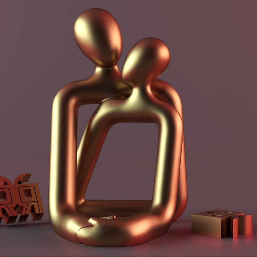 Romantic Couple Home Decor Statue