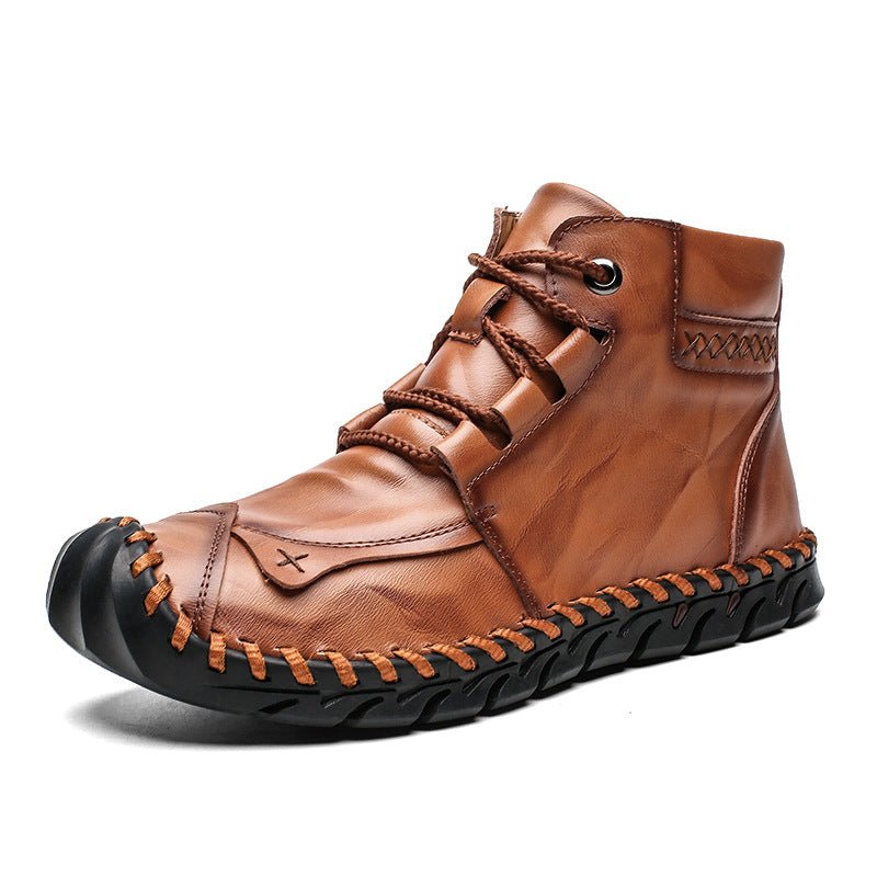 Classic Men’s Casual Leather Shoes - Sixin1