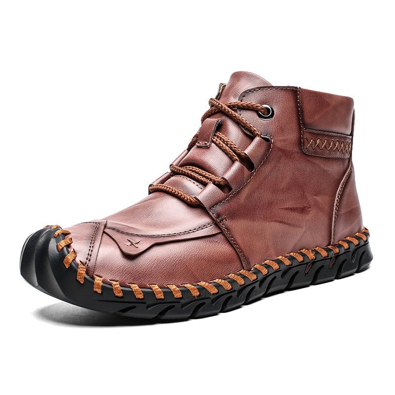 Classic Men’s Casual Leather Shoes - Sixin1