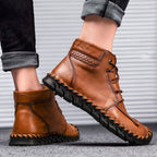 Classic Men’s Casual Leather Shoes - Sixin1