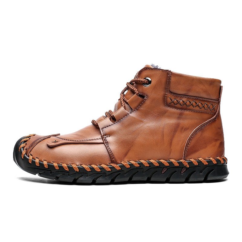 Classic Men’s Casual Leather Shoes - Sixin1