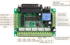 CNC Breakout Board 5 Axis: Mach3 Interface Controller Kit for CNC Machines - Sixin1