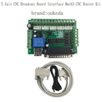 CNC Breakout Board 5 Axis: Mach3 Interface Controller Kit for CNC Machines - Sixin1