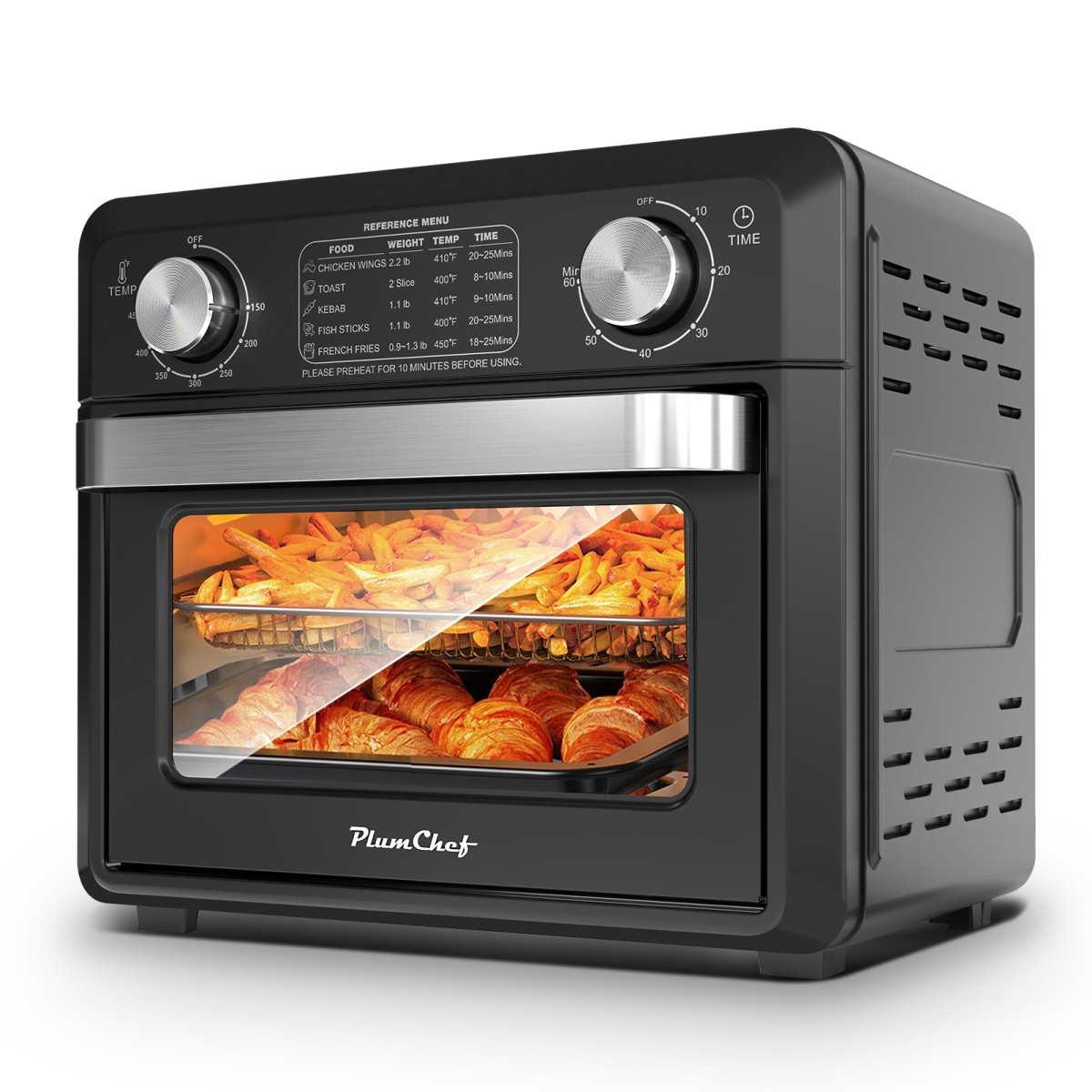 Compact 11QT Capacity: Space-saving design perfect for small kitchens, apartments, dorms, and couples without sacrificing functionality. - Sixin1