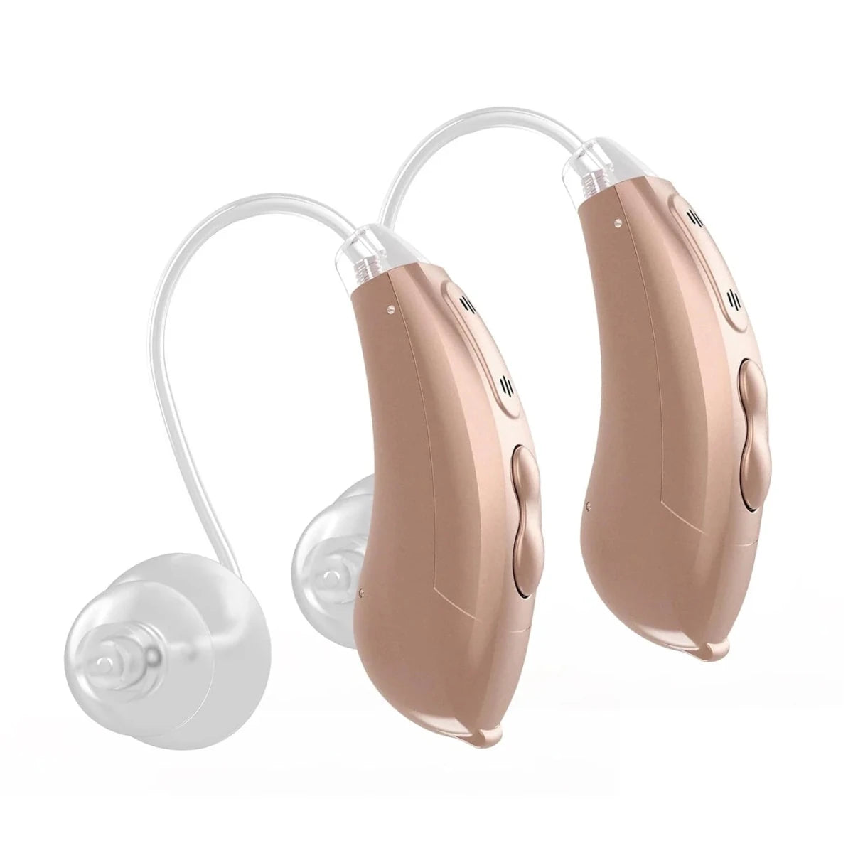 Coniler BTE Hearing Aids for Seniors – Battery Powered, Noise Reduction, Comfortable Behind - the - Ear Amplifiers (Pair) - Sixin1