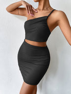 One-Shoulder Glam Sleek & Sexy Bodycon Dress