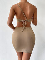 One-Shoulder Glam Sleek & Sexy Bodycon Dress
