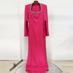 Luxe Slit Sleeve Maxi Dress: clean, premium, and conversion-friendly