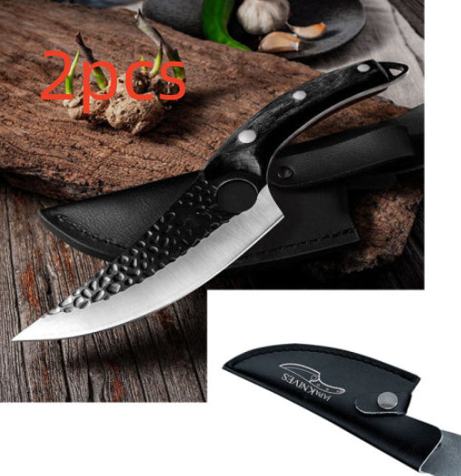 Small Scimitar Butcher Knife for Meat Processing
