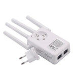 Dual-Band WiFi Repeater: 4 Antenna High Coverage Internet Booster - Sixin1