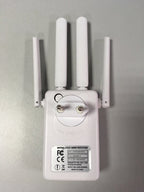 Dual-Band WiFi Repeater: 4 Antenna High Coverage Internet Booster - Sixin1
