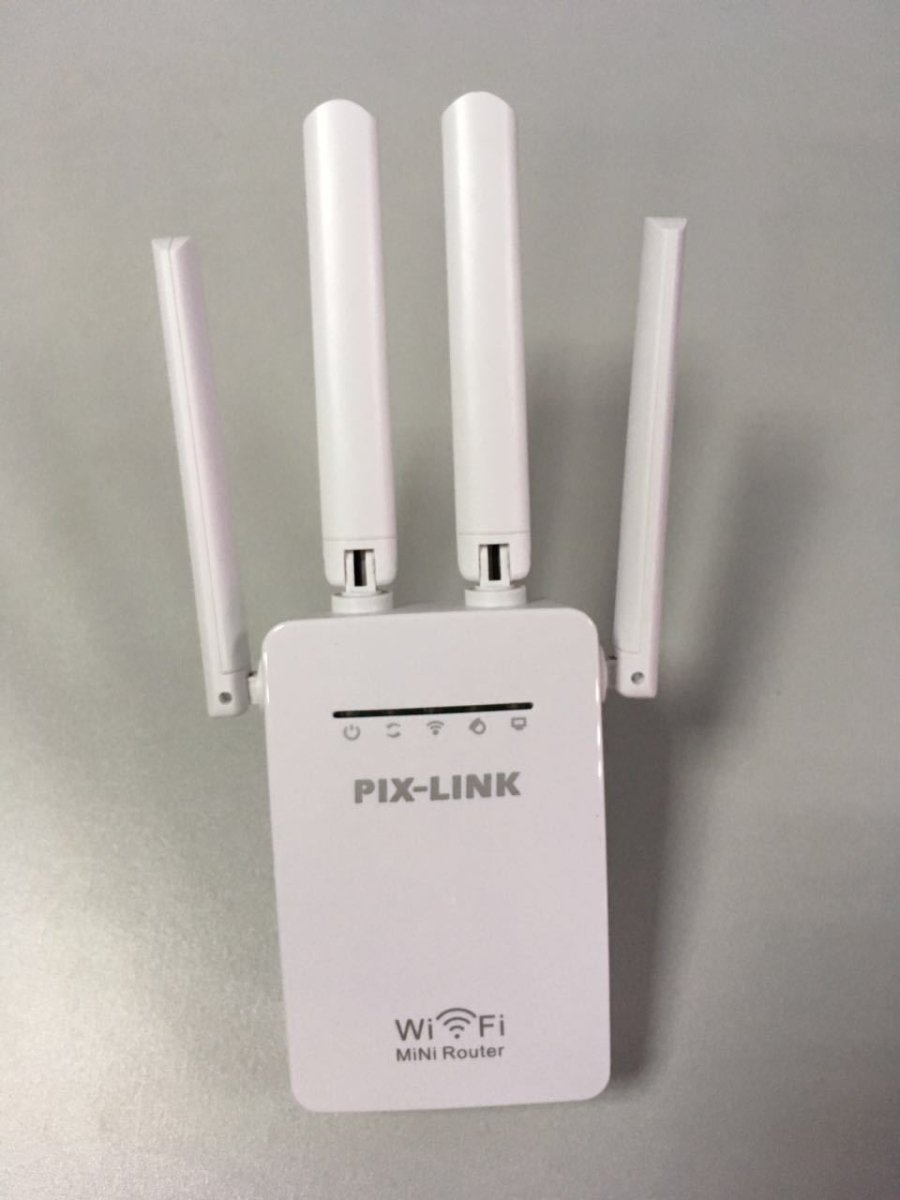 Dual-Band WiFi Repeater: 4 Antenna High Coverage Internet Booster - Sixin1