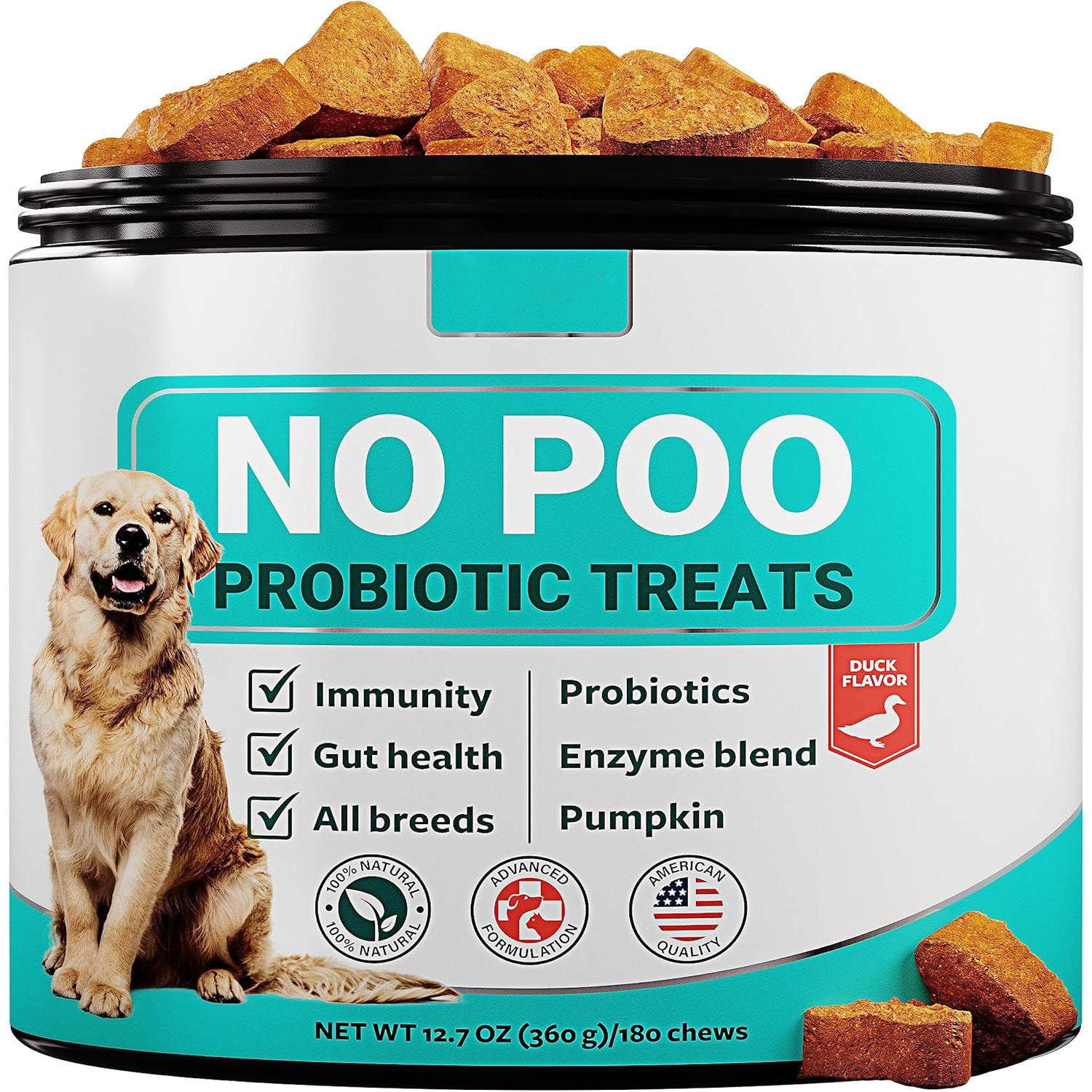 Probiotic Chewable Tablets for Pet Digestive Health