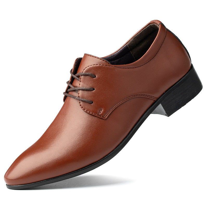 Men’s Breathable Leather Business Shoes: Smart Casual Comfort