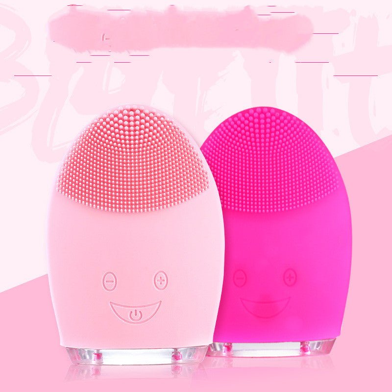 Electric Facial Cleansing Brush: Deep-Clean Skincare Massager - Sixin1
