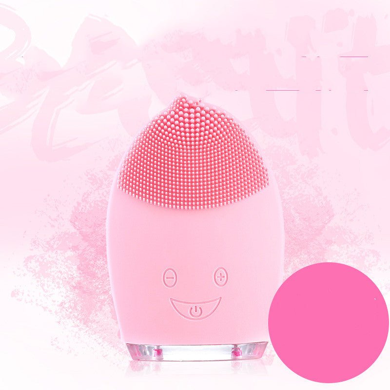 Electric Facial Cleansing Brush: Deep-Clean Skincare Massager - Sixin1