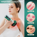 Electric Vacuum Cupping Massager For Body Anti - Cellulite Suction Cup Gua Sha Massage Body Cups Guasha Fat Burning Slimming Jars - Sixin1