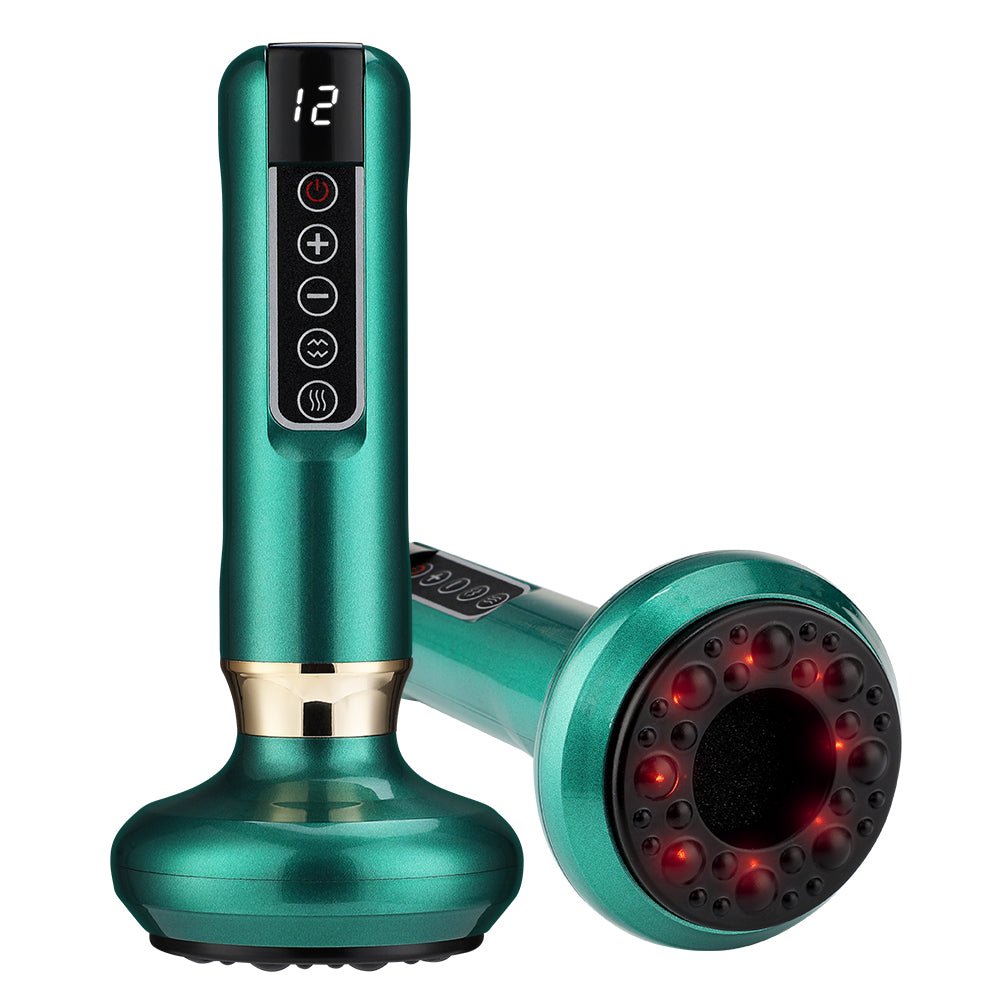 Electric Vacuum Cupping Massager For Body Anti - Cellulite Suction Cup Gua Sha Massage Body Cups Guasha Fat Burning Slimming Jars - Sixin1