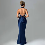Elegant Backless Sleeveless Summer Dress: Lightweight Chic Style - Sixin1