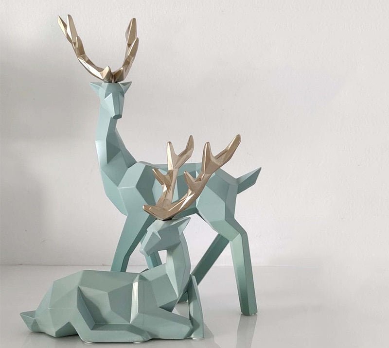 Elegant Deer Home Decor Statue - Sixin1