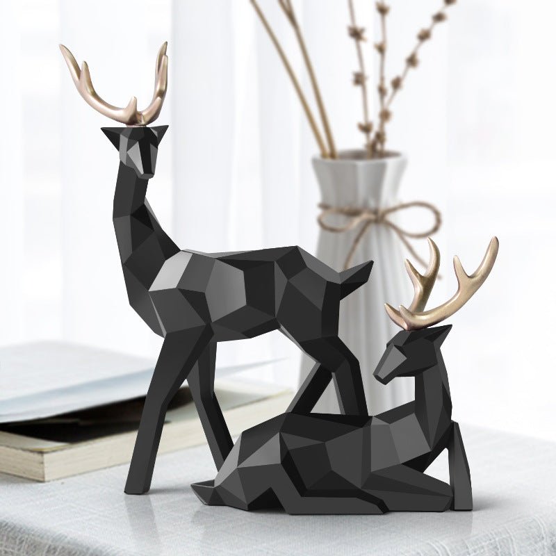 Elegant Deer Home Decor Statue - Sixin1