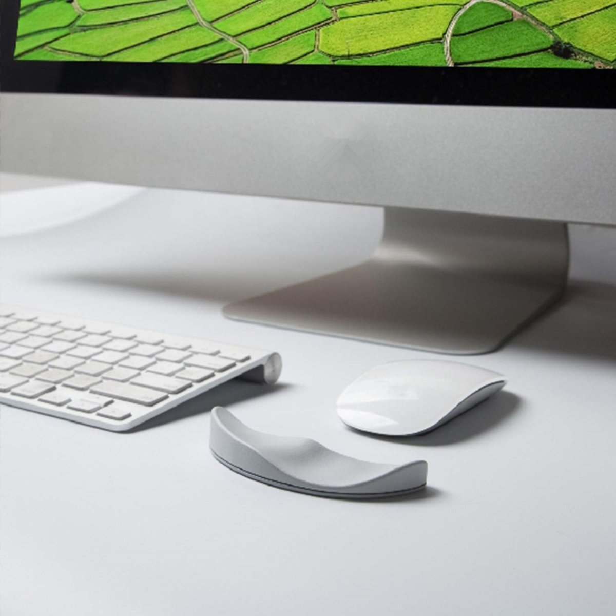 Ergonomic Silicone Mouse Wrist Rest: Left & Right Hand Support - Sixin1