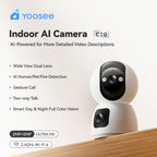 Smart AI Security Camera: Yoosee HD Indoor Camera with App Control