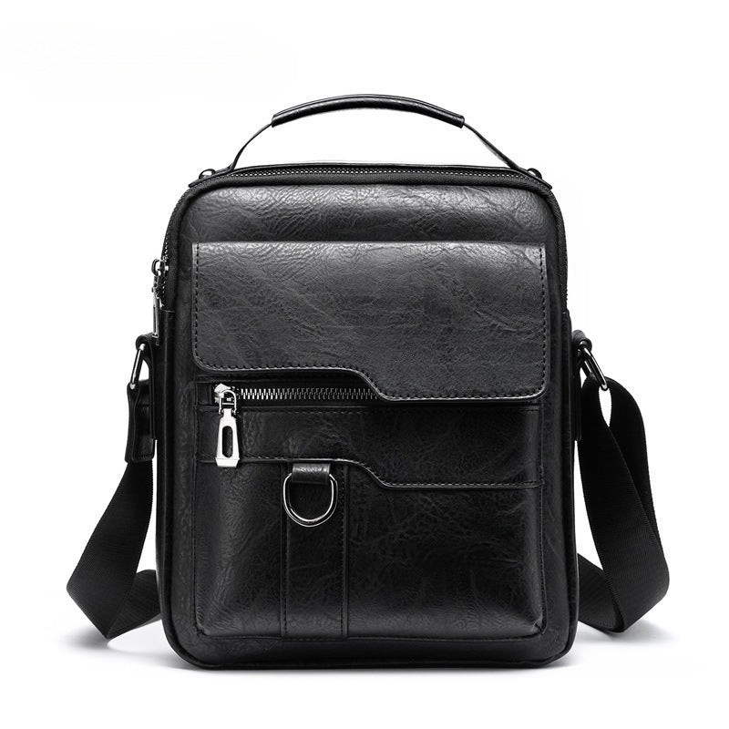 Men’s Retro One-Shoulder Business Crossbody Bag