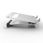 Foldable Notebook Stand: Double-Arm Stepless Adjustable Laptop Holder - Sixin1