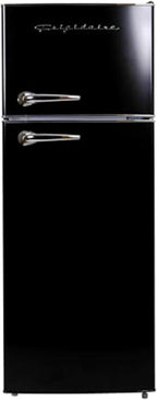 Frigidaire 7.5 Cu Ft Retro Top Freezer Fridge – Black - Sixin1