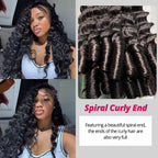Glueless Deep Wave Lace Front Wig with Bleached Knots