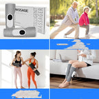 Heated Leg Massager: Full Relaxation Compression Therapy Machine - Sixin1