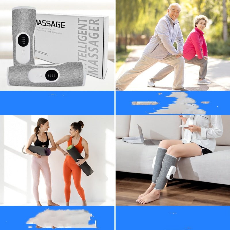 Heated Leg Massager: Full Relaxation Compression Therapy Machine - Sixin1
