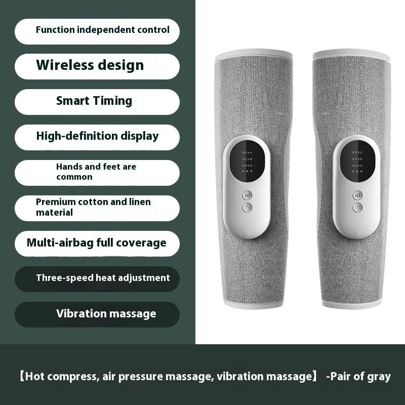 Heated Leg Massager: Full Relaxation Compression Therapy Machine - Sixin1