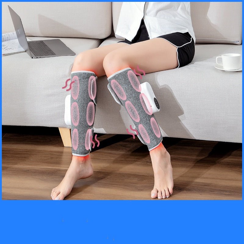Heated Leg Massager: Full Relaxation Compression Therapy Machine - Sixin1