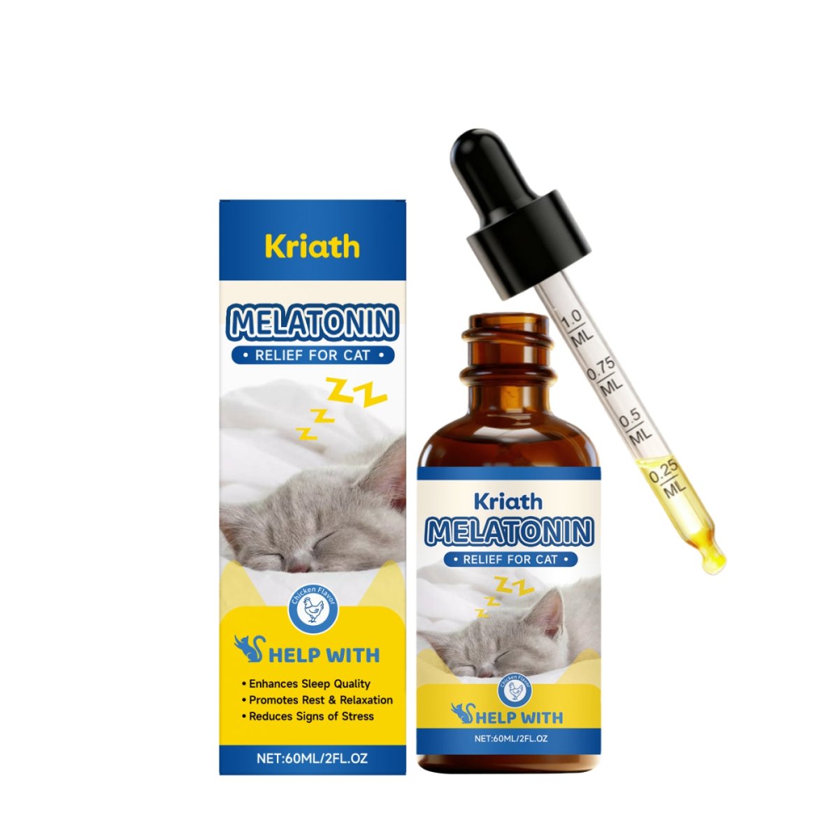Herbal Nighttime Relaxation Drops for Better Sleep & Stress Relief - Sixin1