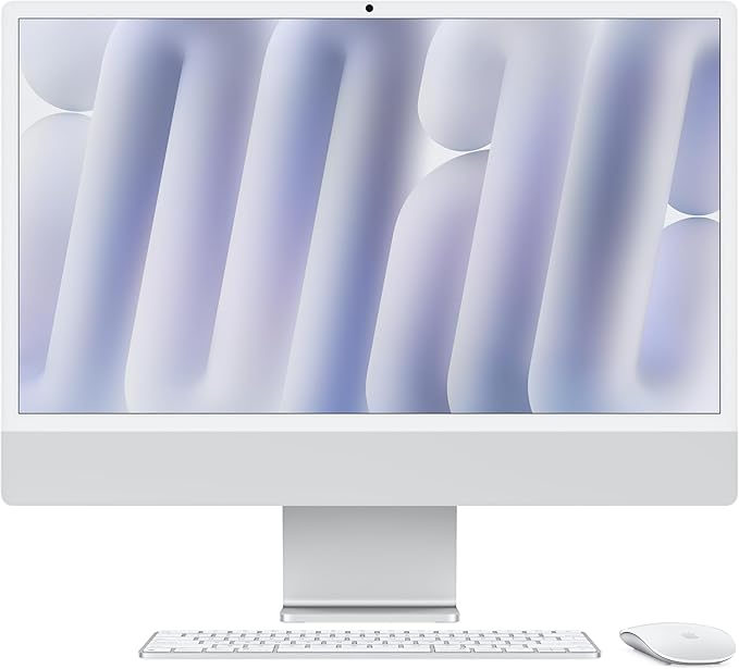 Apple iMac 24” (2024) All-in-One – M4 Chip, 16GB RAM, 256GB SSD