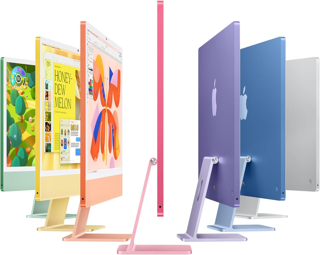 Apple iMac 24” (2024) All-in-One – M4 Chip, 16GB RAM, 256GB SSD