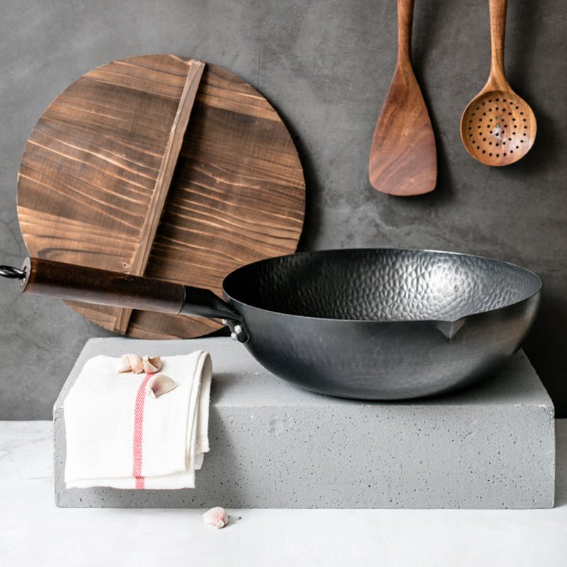 Iron Nonstick Cooking Pan with Lid - Sixin1