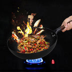 Iron Nonstick Cooking Pan with Lid - Sixin1