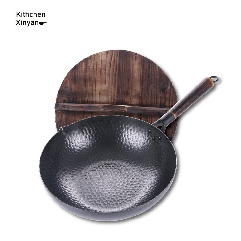 Iron Nonstick Cooking Pan with Lid - Sixin1