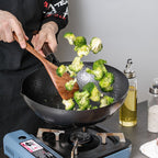 Iron Nonstick Cooking Pan with Lid - Sixin1