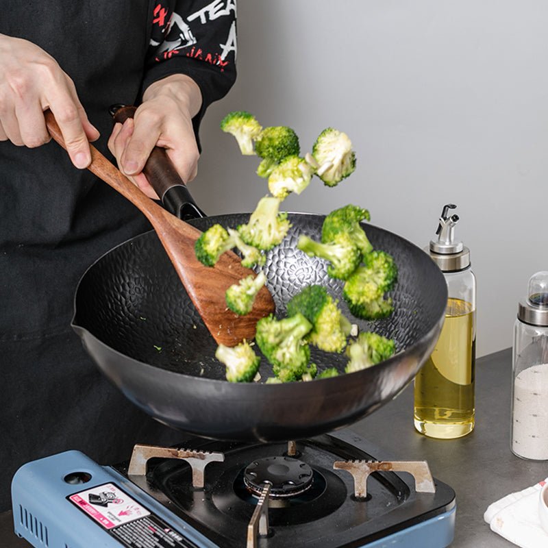 Iron Nonstick Cooking Pan with Lid - Sixin1