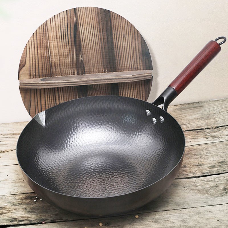 Iron Nonstick Cooking Pan with Lid - Sixin1