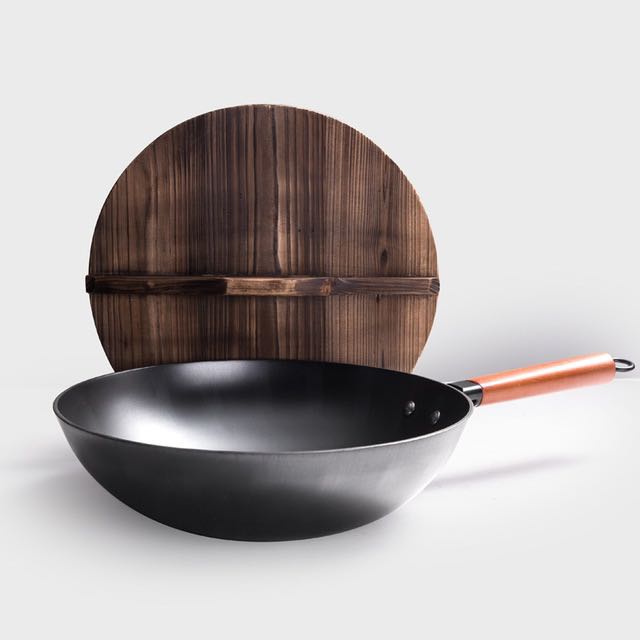 Iron Nonstick Cooking Pan with Lid - Sixin1