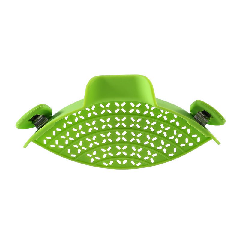 Kitchen Gadgets Silicone Pot Side Drain Stopper - Sixin1