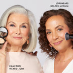 Laura Geller Baked Balance - N - Glow Illuminating Foundation (Porcelain): Lightweight Satin Finish - Sixin1