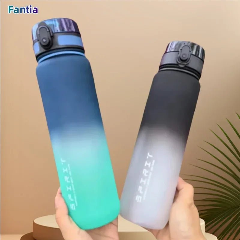 Leak-Resistant Gradient Sports Water Bottle - Sixin1